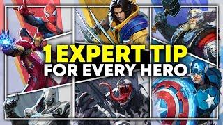 1 PRO TIP You Didn't Know for EVERY Hero in Marvel Rivals