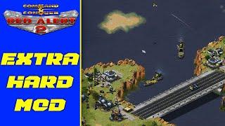 Red Alert 2 | Extra Hard Mod | Storm Islands | 1 vs 7 brutal ai