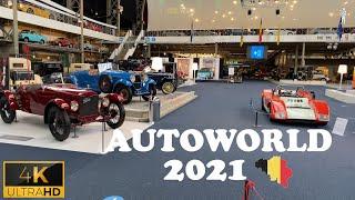   Walking Tour Car World (Autoworld Museum) - Brussels, Belgium  2021 (4K Ultra HD 60 fps)