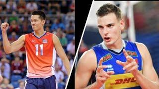 The Art Of Setter Vollyball Micah Christenson Vs Simone Giannelli