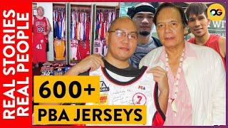 Meet The Man With The Largest PBA Jersey Collection | Real Stories Real People | Ariel Morales | OG