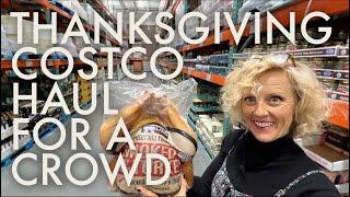 THANKSGIVING DINNER COSTCO HAUL FOR 21 PEOPLE!