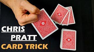 Learn the "Chris Pratt Card Trick" ( Tutorial )