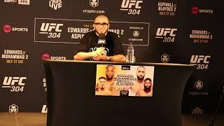 UFC 304 Media Day: Muhammad Mokaev Reveals Honest Take on Title Fight Chances If He Wins