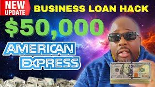 New! $50,000 Amex business line of credit Hack! Best Amex business line of credit with Hard Pull!