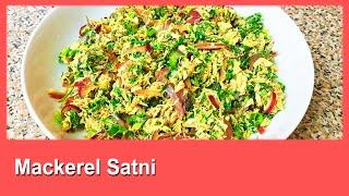 How to make Mackerel Satni by SK Kitchen easy cook for beginners