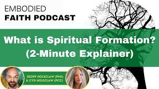 What is Spiritual Formation? (2 Minute Explainer)