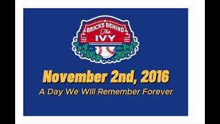 Chicago Cubs’ 2016 World Series Championship - 8th Anniversary Memories | Bricks Behind The Ivy