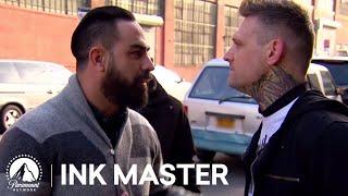 Kyle Dunbar Attacks Chris Nunez  Top 5 Moment from Ink Master Season 4
