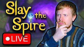 First Time Ever Playing Slay The Spire...Can I 100% it? - LIVESTREAM