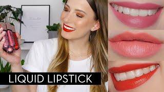 Neue DROGERIE LIPPENSTIFTE im Live Test  I CATRICE Matt Pro Ink Liquid Lipstick I  Lippenswatches