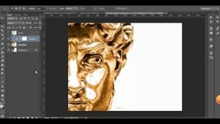 Tutorial : How to use Gold Effect Photoshop Action