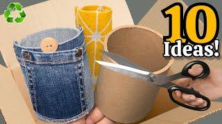 Transforming Cardboard Rolls & Fabric Scraps ️10 SUPER GENIUS Recycling Ideas That Will Amaze You!