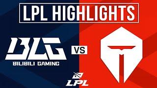 BLG vs TES Highlights ALL GAMES | LPL 2025 Split 1 Playoffs | Bilibili Gaming vs Top Esports