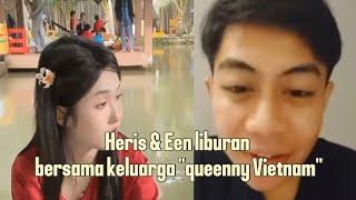 Heris & "Queenny Vietnam" holiday di Vietnam.