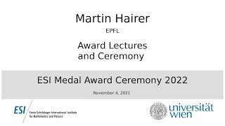 ESI Medal Award Ceremony 2022 - Opening