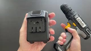 CMI C-ABS-12Li A Cordless drill and screwdriver - Unboxing