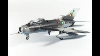 Shenyang F-6. Plastic 1:72 scale model from ZTS Plastyk (S-110)