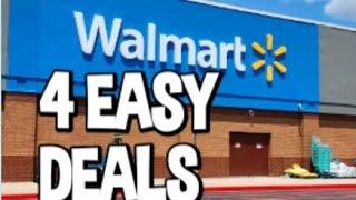 4 EASY WALMART DEALS: 3 FREEBIES 