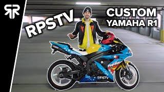 Crazy Walkaround/Rideout With RPSTV & His Custom Yamaha R1!