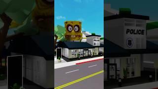 HOW to TURN INTO GIANT SPONGEBOB in BROOKHAVEN! #shorts #roblox #brookhaven #brookhavenrp