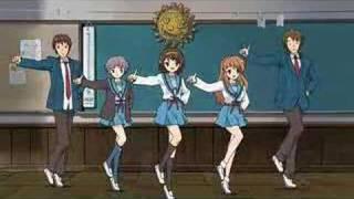 The Melancholy of Haruhi Suzumiya Dance full