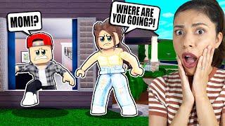 I CAUGHT MY SON SNEAKING OUT Of The HOUSE At 3AM! - Roblox (Bloxburg Roleplay)