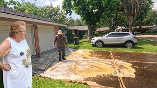 “I’m 97, I Can’t Afford That” - But She Had No Idea The Pressure Wash Was FREE!