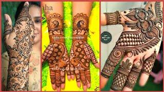 Festive Mehndi Designs/Latest Stylish Full Hands and Simple Mehndi Designs