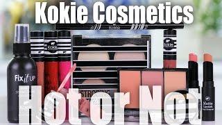 NEW WALMART MAKEUP BRAND REVIEW | Kokie Cosmetics