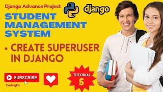 How to Create Superuser in Django | Student Management System Project In Python Django