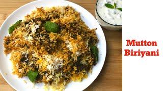 Hyderabadi Mutton Biryani Recipe/मटन बिरयानी/Indians Cooking Biryani in USA/Indian Flavors in USA