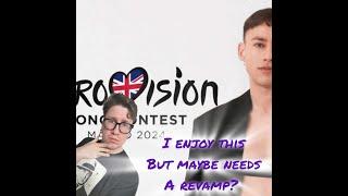 Olly Alexander - Dizzy | United Kingdom  | Official Music Video | Eurovision 2024 #reactionvideo