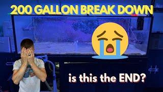 The End of the 200 Gallon Shallow Reef?!