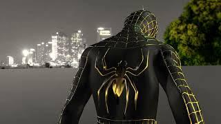 ANIMASI SPIDER-MAN HITAM EMAS - BLACK GOLD SPIDEY CARTOON