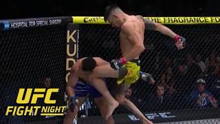 Joel Alvarez lands flying knee en route to knockout win vs. Drakkar Klose | ESPN MMA