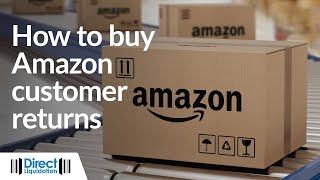 How to Buy Amazon Customer Returns Pallets Online