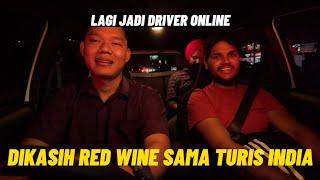 TURIS #INDIA INI BEDA DARI YANG LAIN‼️ SAYA DIKASIH RED WINE ASAL #AUSTRALIA #onlinedriver #bali