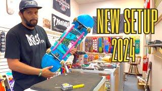 New Skateboard Setup 2024 | At AMOR Skate Shop