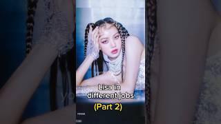 Lisa in different jobs (PART 2) #lisa #shorts  #blackpink #kpop