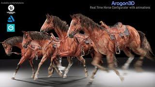 Real Time Horse in Unreal Engine MarketPlace