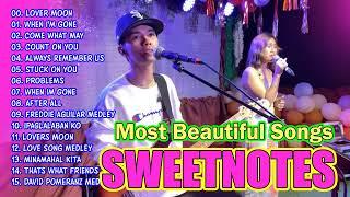 SWEETNOTES Most Beautiful Love Songs  Lover Moon, Come What May SWEETNOTES Cover Playlist 2024