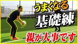 【サッカー基礎練習】親子でやる、本当にうまくなる自主トレーニングを教えます