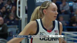 FULL GAME: #2 UConn Huskies vs Georgetown 12-15-2024 | Women's Basketball, Paige Bueckers Azzi Fudd