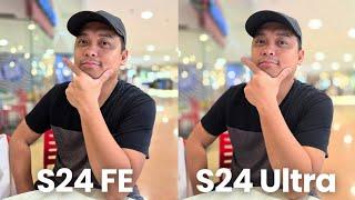 Samsung Galaxy S24 FE vs Galaxy S24 Ultra camera | The Ultimate Comparison!