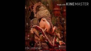 Bappa Morya Morya Morya re status  Ganpati status. RDX_CREATION