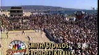 AVP Volleyball 1990 Hermosa Final