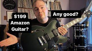 Grote Semi-Hollow Electric Guitar with P90 Demo/Review