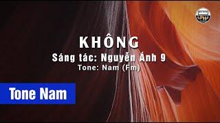 Không | Karaoke | Tone Nam | Beat Chuẩn
