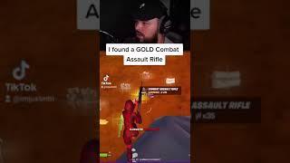 I Found a GOLD Combat Assault Rifle  #Shorts #Fortnite #Aimgod